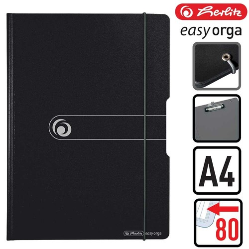 Herlitz klemmbrettmappe din - herlitz, a4