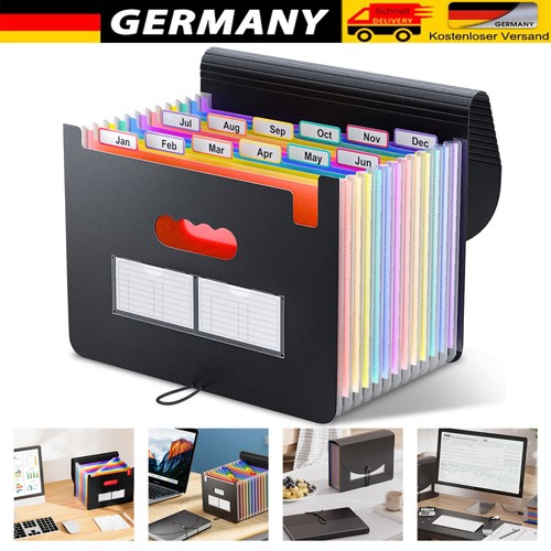 Fächermappe mit 13 - a4,