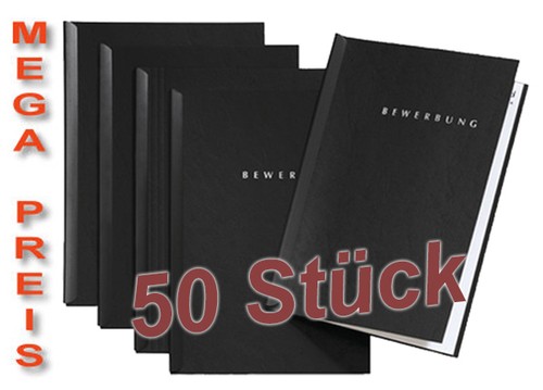 Schwarze bewerbungsmappen - 50,