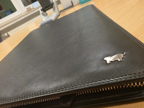 Braun büffel leder - a4,
