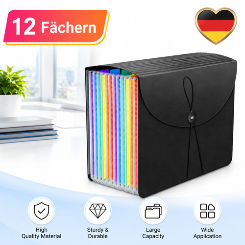 Dokumentenmappe fächer - dokumentenmappe, a4