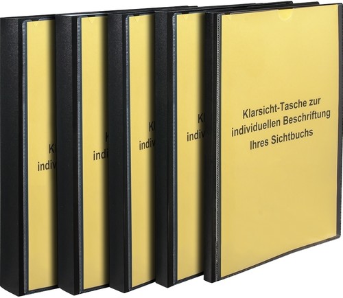 Sichtbücher 60 hüllen - sichtbücher,